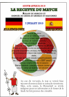 Allemagne-Espagne: Ballon de maricos et eminc&eacute;e de choux au chorizo et salicornes